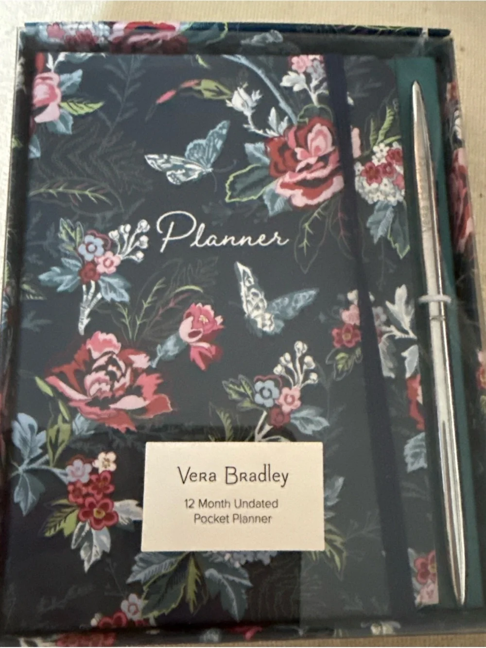 Vera Bradley 12 Month Undated Pocket Planner